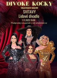 Travesti show Divoké kočky ve Svitavách