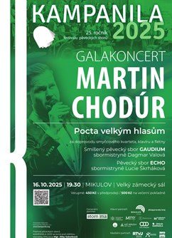 Galakoncert KAMPANILA 2025 | Martin Chodúr