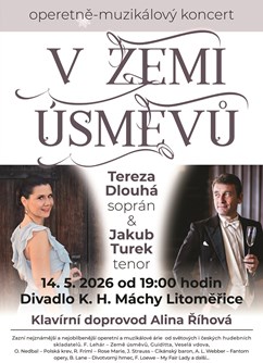 V Zemi úsměvů – operetně muzikálový koncert
