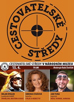 Cestovatelské středy v NM: Špalek, Stašová, Tuna