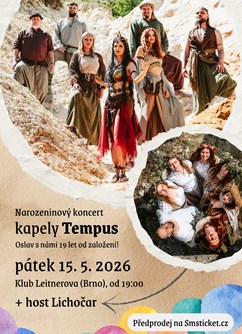 Narozeninový koncert kapely Tempus