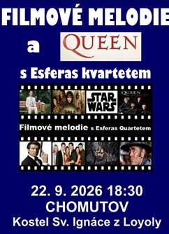 Filmové melodie a Queen v Chomutově
